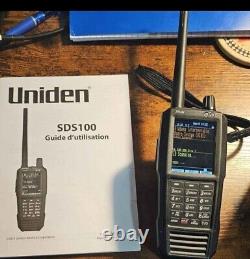 Uniden SDS100 True I/Q Handheld Digital Police Scanner Trunking SDR APCO P25 DMR