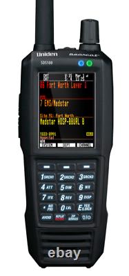 Uniden SDS100 True I/Q Handheld Digital Police Scanner Trunking SDR APCO P25 DMR