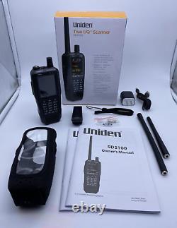 Uniden SDS100 True I/Q Handheld Digital Police Scanner with Extras, Free Shipping