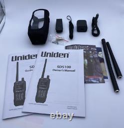 Uniden SDS100 True I/Q Handheld Digital Police Scanner with Extras, Free Shipping