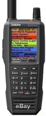 Uniden SDS100 V2 Handheld Digital Police Scanner Trunking SDR APCO P25 DMR NXDN