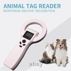 Universal Pet Microchip BT Scanner FDX-A FDX-B HDX AVID 10/15 Digit Chip Reader