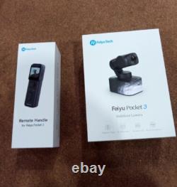 Used FeiyuTech Pocket 3 KIT 4k 60fps 3-Axis Handheld Camera Stabilizer Gimbal