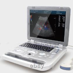 VET Color Doppler Ultrasonic Diagnostic B ultrasound Scanner+3.5M convex, dag, cat