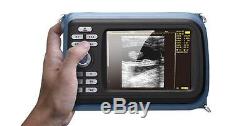 VET Digital Handheld Ultrasound Scanner Machine+Animal Rectal Probes/Transducer