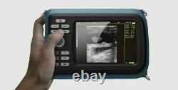 VET Handheld Digital Veterinary Ultrasound Scanner+Rectal Probe CowithPig/Cat Use