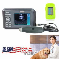 VET Ultrasounic Scanner Ultrasound Machine Handheld w Animal Veterinary Probe CE