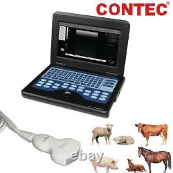 VET Veterinary Digital Portable Ultrasound Scanner Machine Laptop, Convex Probe