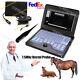 Vet Veterinary Ultrasound Scanner Laptop Machine 7.5m Rectal Probe For Cowithhorse