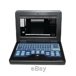 Vet/Animal/Horse Ultrasound Scanner Portable Laptop Machine 7.5Mhz rectal linear