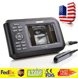 Vet Portable Handheld Digital Ultrasound Scanner Rectal Probe Animal Veterinary