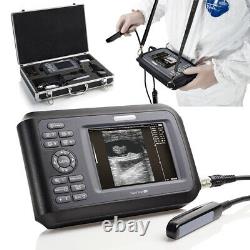 Vet Portable Handheld Digital Ultrasound Scanner Rectal Probe Animal Veterinary