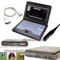 Vet Veterinary Digital Laptop/Notebook B-Ultrasound Scanner rectal &convex probe