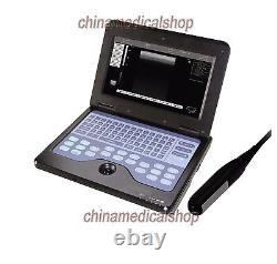 Vet Veterinary Digital Laptop/Notebook B-Ultrasound Scanner rectal &convex probe