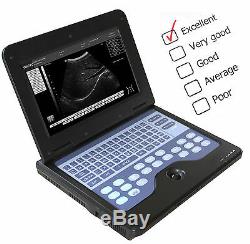 Veterinary CMS600P2VET Digital Laptop Ultrasound Scanner Machine Rectal Probe US