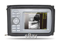 Veterinary Digital Handheld Ultrasound Scanner Animal Rectal Probe with Belt New