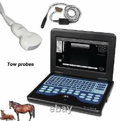 Veterinary Digital Laptop Ultrasound Scanner CONTEC, Rectal Linear+Convex Probes