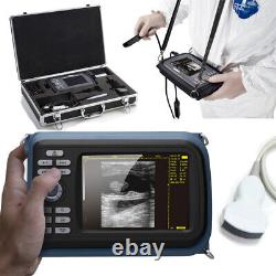 Veterinary Handheld Digital Ultrasonic Scanner Convex Probe Animal Diagnosis FDA