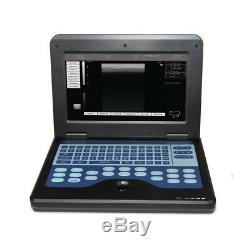 Veterinary Laptop Ultrasound Scanner Machine +3.5Mhz Convex For Goat/sheep/pig