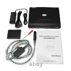 Veterinary Laptop Ultrasound Scanner Machine Animal 7.5 Rectal Probe, CowithHorse