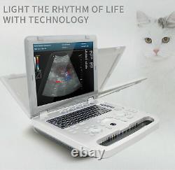Veterinary Pet Bovine&equine color doppler Ultrasound Scanner vet 7.5mhz probe
