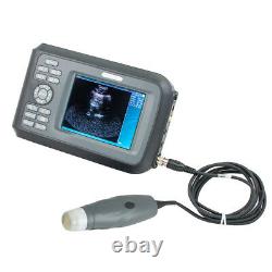 Veterinary Portable Handheld Machine Digital Ultrasound Scanner+Waterproof Probe