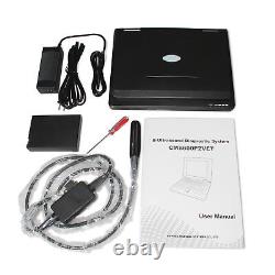Veterinary Portable Notebook Laptop VET Ultrasound Scanner two animal probes CE