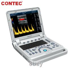 Veterinary Ultrasound Scanner Color Doppler Portable VET Machine w Rectal Probe