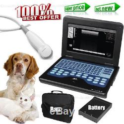 Veterinary Ultrasound Scanner Digital Laptop Machine & Micro Convex Cat/Dog/Pet