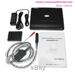 Veterinary Ultrasound Scanner Laptop Machine 7.5Mhz Rectal, bovine & equine, hot