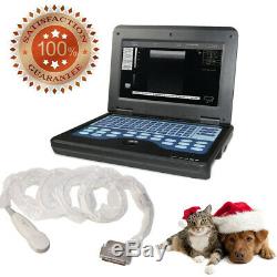 Veterinary Ultrasound Scanner Laptop Machine Dog/Cat Small Animal use 5.0 Convex