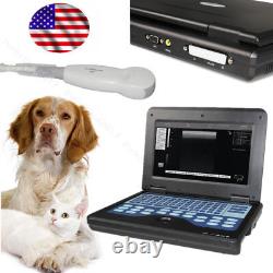 Veterinary Ultrasound Scanner Machine Dog/Cat VET Use Laptop Cardia Micro Convex