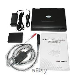Veterinary Ultrasound Scanner VET Laptop Machine Micro Convex+ Rectal 2 Probes