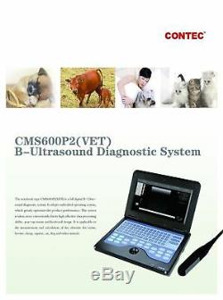 Veterinary equine& Bovine Ultrasound Scanner &endorectal probe, CMS600P2 VET, CE