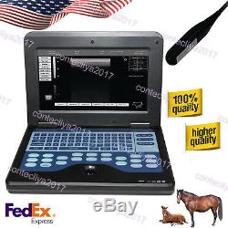 Veterinary portable Ultrasound Scanner Machine For Animals, 7.5M Rectal Probe, USA