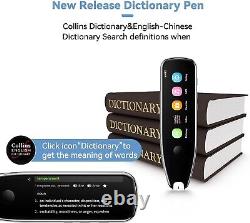 Vormor X5 Pro Translation Pen Scanner, Reader Pen-Text to Speech Device for