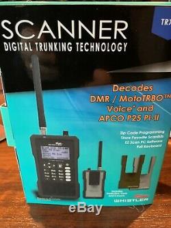 WHISTLER TRX-1 Handheld DMR/MotoTRBO Digital Trunking Scanner