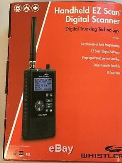 Whistler Digital Handheld Trunking Scanner WS1080. APCO25 Phase 1 and 2 with DMR
