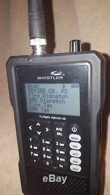 Whistler TRX-1 Digital/Analog Scanner Handheld DMR TRBO P25-PI/II EZ Scan