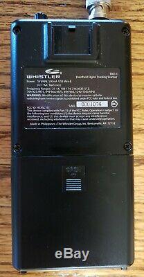 Whistler TRX-1 Digital Handheld Scanner Excellent Condition