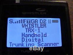 Whistler TRX-1 Digital Handheld Scanner Radio