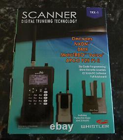 Whistler TRX-1 Digital Handheld Scanner Radio. Gently Used. VERY NICE SCANNER