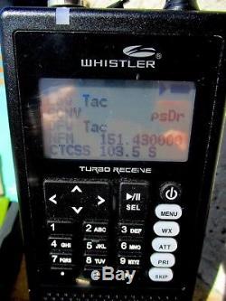 Whistler TRX-1 Digital Trunking Technology Handheld Scanner -decodes DMR/MotoTRB