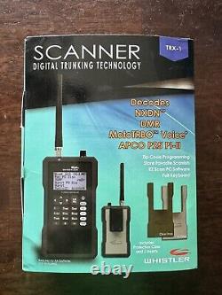 Whistler TRX-1 Handheld Digital Scanner Radio