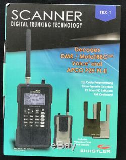 Whistler Trx-1 Digital Analog Police Scanner Handheld