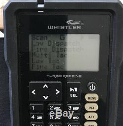 Whistler Trx-1 Digital Analog Police Scanner Handheld