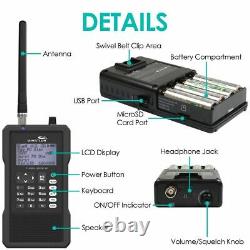 Whistler Trx-1e Digital Handheld Scanner Conventional Dmr If Discriminator Out