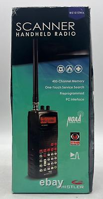 Whistler WS1010WA Analog Handheld Radio Scanner BRAND NEW