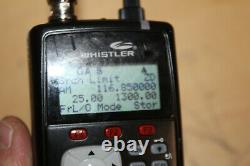 Whistler WS1040 Digital Handheld Scanner Black