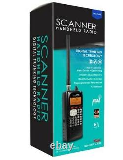 Whistler WS1040 Digital Handheld Scanner Black with innovative features BRAND NEW